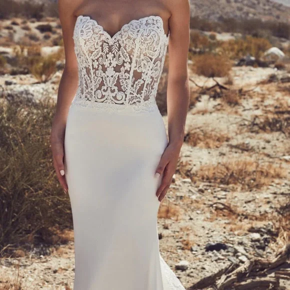 Calla Blanche Emma Wedding Dress - Picture 2 of 8